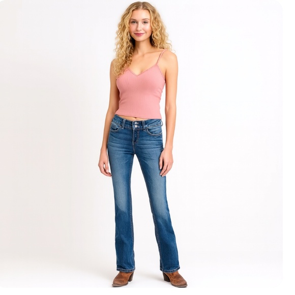 PACSUN RSQ Austin Bootcut Jeans Size Jrs 3 - Picture 1 of 10